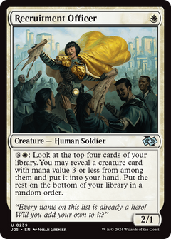 Recruitment Officer (239) [Foundations Jumpstart] - Deck Out Gaming