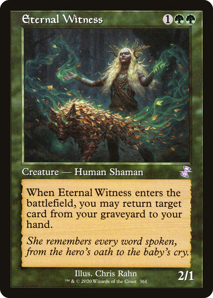 Eternal Witness (361) [Time Spiral Remastered] foil - Deck Out Gaming