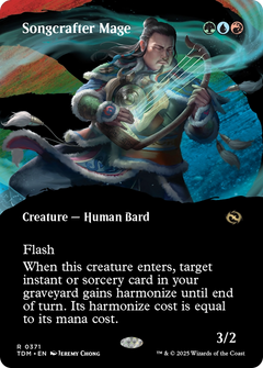 Songcrafter Mage (Borderless) (371) [Tarkir: Dragonstorm] foil - Deck Out Gaming