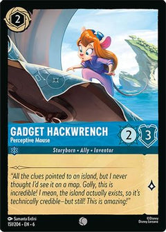 Gadget Hackwrench - Perceptive Mouse (151/204) [Azurite Sea] Cold Foil - Deck Out Gaming
