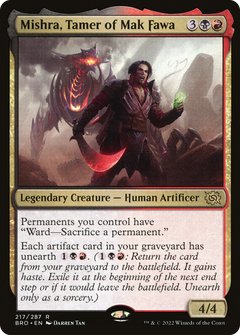 Mishra, Tamer of Mak Fawa (217) [The Brothers' War] - Deck Out Gaming