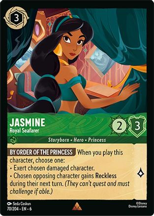 Jasmine - Royal Seafarer (70/204) [Azurite Sea] - Deck Out Gaming