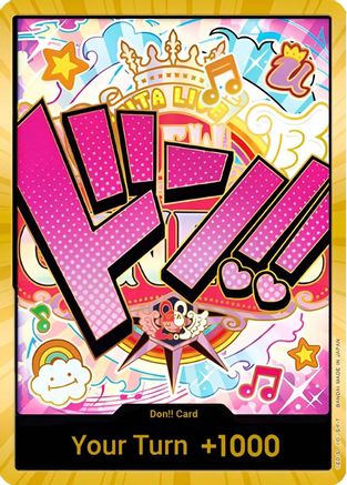 DON!! Card (Uta) (Gold) [Premium Booster -The Best-] Foil - Deck Out Gaming