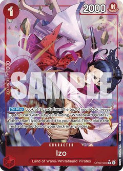 Izo (OP03-003) (Alternate Art) (OP03-003) [Premium Booster -The Best-] Foil - Deck Out Gaming