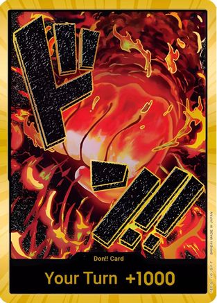 DON!! Card (Sakazuki) (Gold) [Premium Booster -The Best-] Foil - Deck Out Gaming