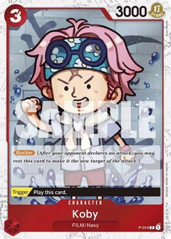 Koby (Jolly Roger Foil) (P-014) [Premium Booster -The Best-] Foil - Deck Out Gaming