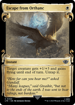 Escape from Orthanc (Showcase Scrolls) (463) [The Lord of the Rings: Tales of Middle-earth] foil - Deck Out Gaming