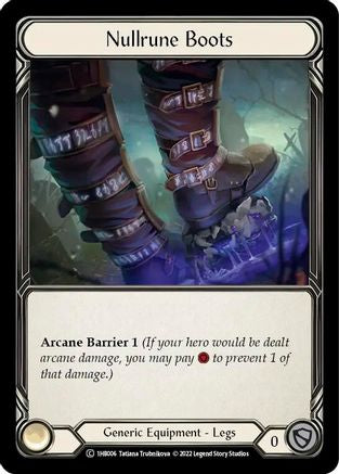 Nullrune Boots (1HB006) [Historic Pack 1 Blitz Deck: Bravo] - Deck Out Gaming