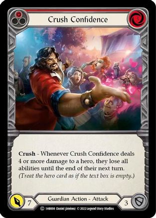 Crush Confidence (Red) (1HB008) [Historic Pack 1 Blitz Deck: Bravo] - Deck Out Gaming