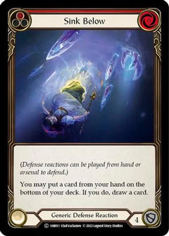 Sink Below (Red) (1HB011) [Historic Pack 1 Blitz Deck: Bravo] - Deck Out Gaming