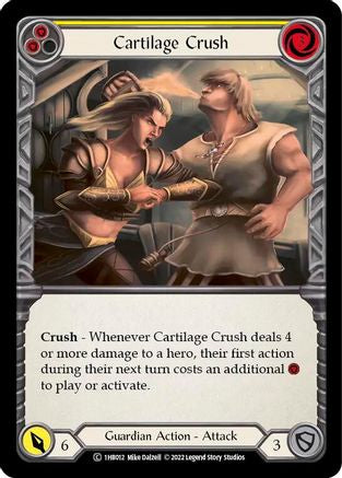 Cartilage Crush (Yellow) (1HB012) [Historic Pack 1 Blitz Deck: Bravo] - Deck Out Gaming
