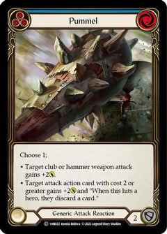Pummel (Blue) (1HB022) [Historic Pack 1 Blitz Deck: Bravo] - Deck Out Gaming