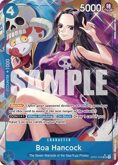 Boa Hancock (OP01-078) (Alternate Art) (OP01-078) [Premium Booster -The Best-] Foil - Deck Out Gaming