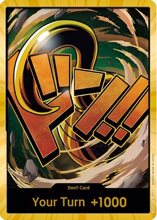 DON!! Card (Crocodile) (Gold) [Premium Booster -The Best-] Foil - Deck Out Gaming