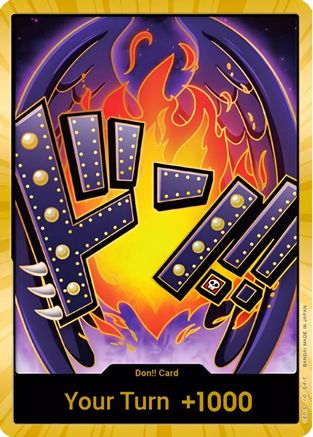 DON!! Card (King) (Gold) [Premium Booster -The Best-] Foil - Deck Out Gaming