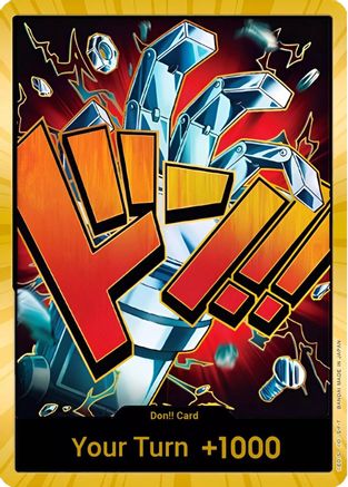 DON!! Card (Eustass "Captain" Kid) (Gold) [Premium Booster -The Best-] Foil - Deck Out Gaming