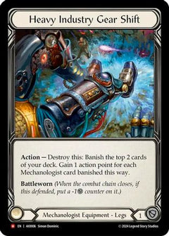 Heavy Industry Gear Shift (AIO006) [Armory Deck: Dash] Rainbow Foil - Deck Out Gaming