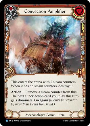 Convection Amplifier (Red) (AIO016) [Armory Deck: Dash] - Deck Out Gaming