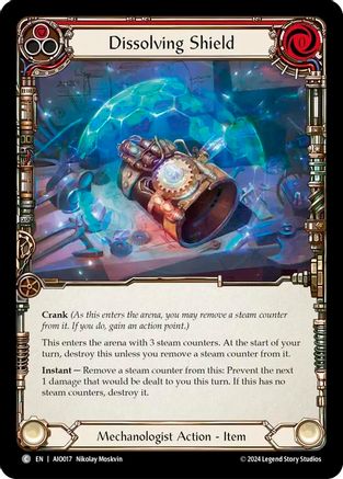 Dissolving Shield (Red) (AIO017) [Armory Deck: Dash] - Deck Out Gaming