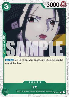 Izo (OP01-033) (Jolly Roger Foil) (OP01-033) [Premium Booster -The Best-] Foil - Deck Out Gaming