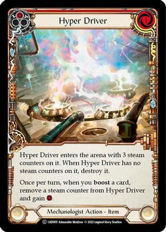 Hyper Driver (Red) (1HD009) [Historic Pack 1 Blitz Deck: Dash] - Deck Out Gaming