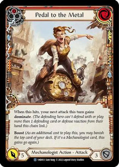 Pedal to the Metal (Red) (1HD013) [Historic Pack 1 Blitz Deck: Dash] - Deck Out Gaming