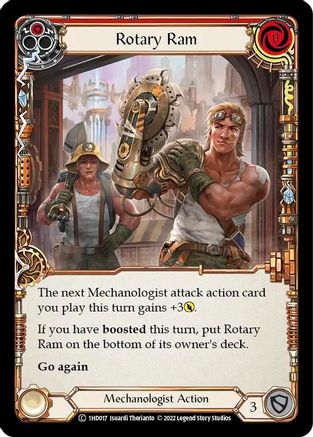 Rotary Ram (Red) (1HD017) [Historic Pack 1 Blitz Deck: Dash] - Deck Out Gaming