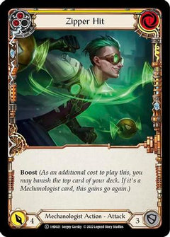Zipper Hit (Yellow) (1HD021) [Historic Pack 1 Blitz Deck: Dash] - Deck Out Gaming
