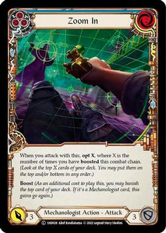 Zoom In (Blue) (1HD028) [Historic Pack 1 Blitz Deck: Dash] - Deck Out Gaming