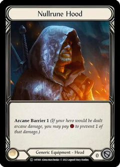 Nullrune Hood (1HT003) [Historic Pack 1 Blitz Deck: Dorinthea] - Deck Out Gaming