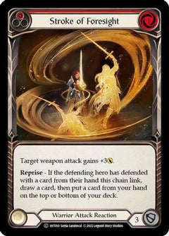 Stroke of Foresight (Red) (1HT010) [Historic Pack 1 Blitz Deck: Dorinthea] - Deck Out Gaming