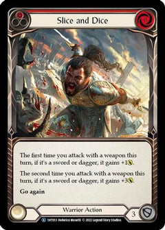 Slice and Dice (Red) (1HT013) [Historic Pack 1 Blitz Deck: Dorinthea] - Deck Out Gaming