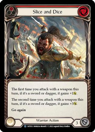 Slice and Dice (Red) (1HT013) [Historic Pack 1 Blitz Deck: Dorinthea] - Deck Out Gaming