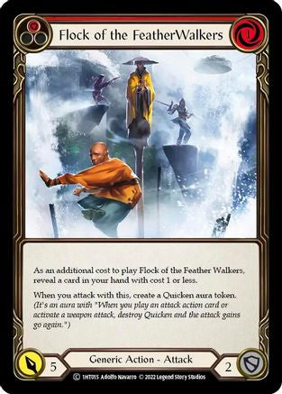 Flock of the Feather Walkers (Red) (1HT015) [Historic Pack 1 Blitz Deck: Dorinthea] - Deck Out Gaming