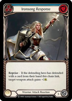 Ironsong Response (Blue) (1HT021) [Historic Pack 1 Blitz Deck: Dorinthea] - Deck Out Gaming