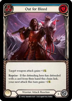 Out for Blood (Blue) (1HT022) [Historic Pack 1 Blitz Deck: Dorinthea] - Deck Out Gaming