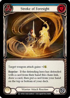 Stroke of Foresight (Blue) (1HT024) [Historic Pack 1 Blitz Deck: Dorinthea] - Deck Out Gaming