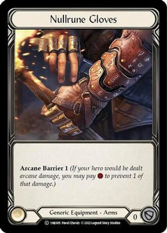 Nullrune Gloves (1HK005) [Historic Pack 1 Blitz Deck: Kano] - Deck Out Gaming