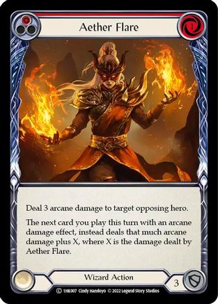 Aether Flare (Red) (1HK007) [Historic Pack 1 Blitz Deck: Kano] - Deck Out Gaming
