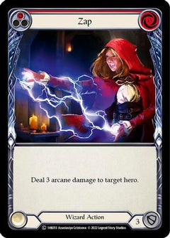 Zap (Red) (1HK013) [Historic Pack 1 Blitz Deck: Kano] - Deck Out Gaming