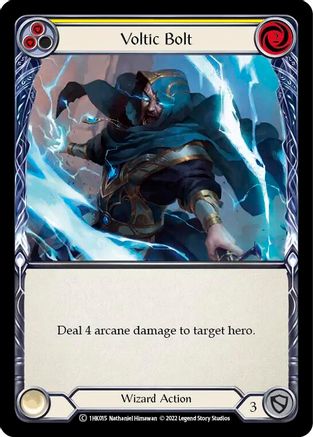 Voltic Bolt (Yellow) (1HK015) [Historic Pack 1 Blitz Deck: Kano] - Deck Out Gaming