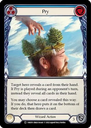 Pry (Blue) (1HK019) [Historic Pack 1 Blitz Deck: Kano] - Deck Out Gaming