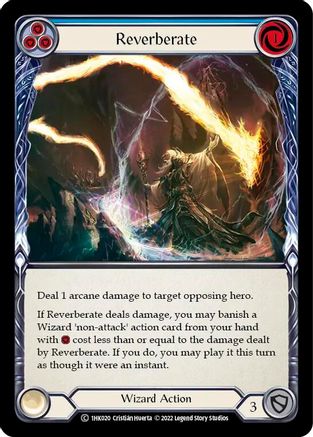 Reverberate (Blue) (1HK020) [Historic Pack 1 Blitz Deck: Kano] - Deck Out Gaming