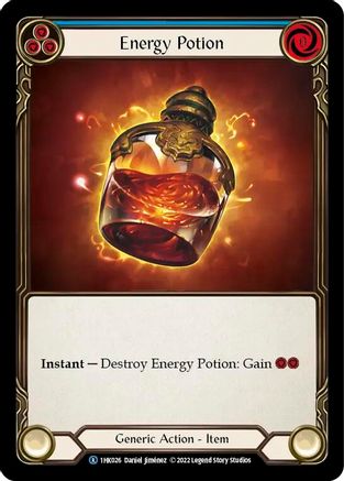 Energy Potion (Blue) (1HK026) [Historic Pack 1 Blitz Deck: Kano] - Deck Out Gaming