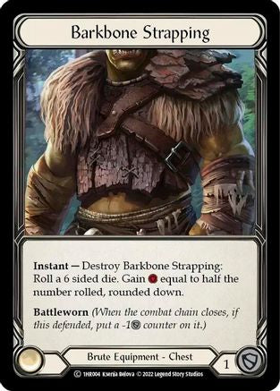 Barkbone Strapping (1HR004) [Historic Pack 1 Blitz Deck: Rhinar] - Deck Out Gaming
