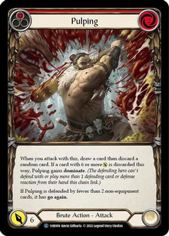 Pulping (Red) (1HR009) [Historic Pack 1 Blitz Deck: Rhinar] - Deck Out Gaming