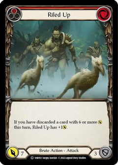 Riled Up (Red) (1HR010) [Historic Pack 1 Blitz Deck: Rhinar] - Deck Out Gaming