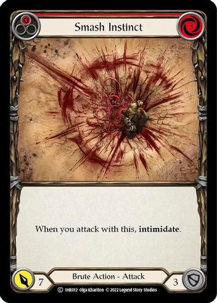 Smash Instinct (Red) (1HR012) [Historic Pack 1 Blitz Deck: Rhinar] - Deck Out Gaming