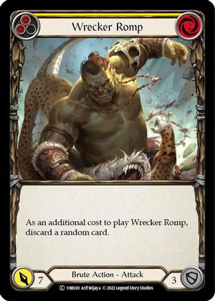 Wrecker Romp (Yellow) (1HR020) [Historic Pack 1 Blitz Deck: Rhinar] - Deck Out Gaming