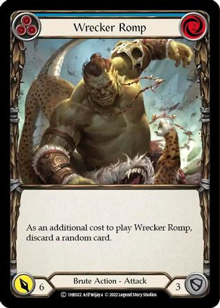 Wrecker Romp (Blue) (1HR022) [Historic Pack 1 Blitz Deck: Rhinar] - Deck Out Gaming
